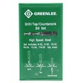 Greenlee Greenlee 332-DTAPKIT 17620 Drill Tap Kit 332-DTAPKIT